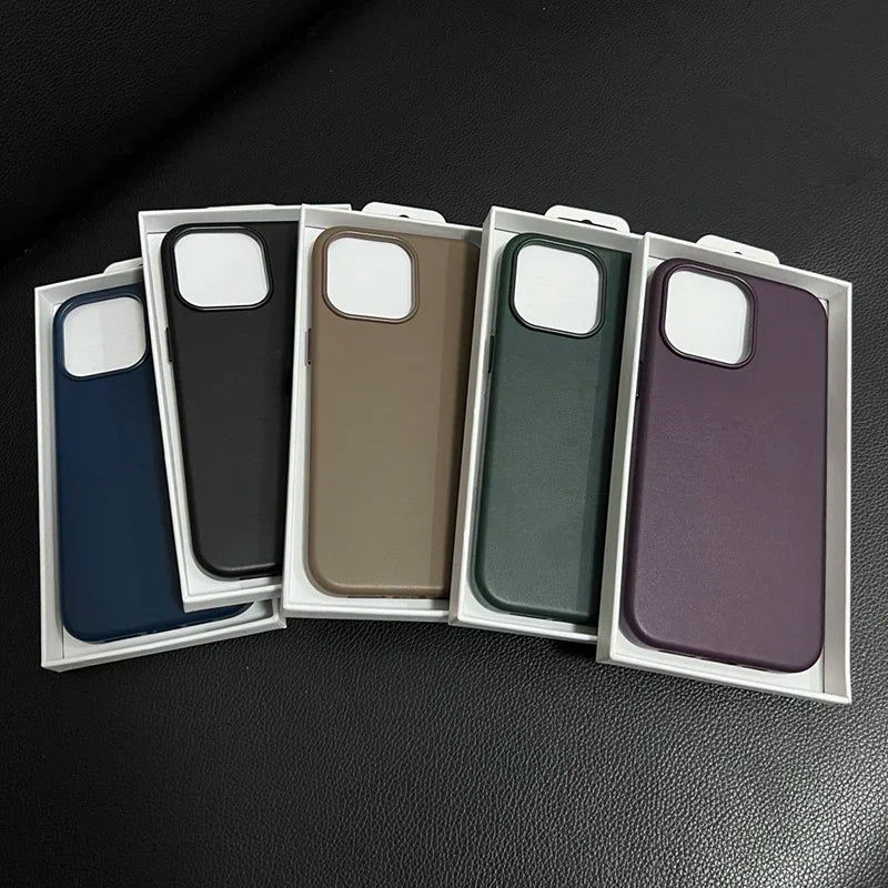 Apple 15 Case PU Leather Case